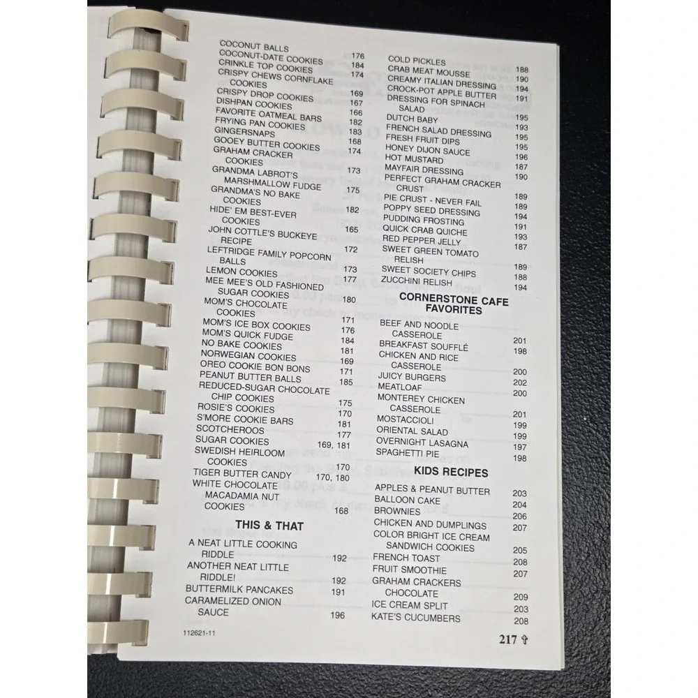 Centenary United Methodist Church Cookbook Bonne Terre, MO 2011 Spiral